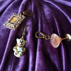 3  juice couture charms
